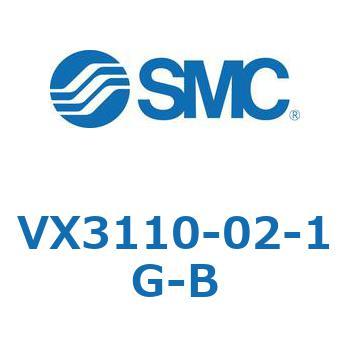直動形3ポートソレノイドバルブ (VX3110-0～) SMC