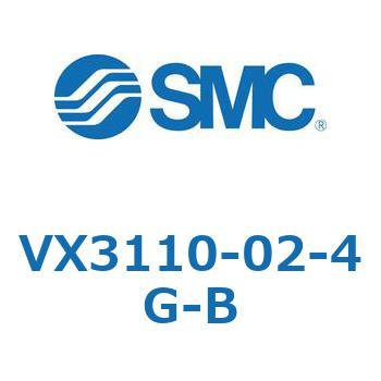 直動形3ポートソレノイドバルブ (VX3110-0～) SMC