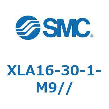 アルミ製 高真空L型バルブ 常時閉/ベローズシール (XLA～) SMC