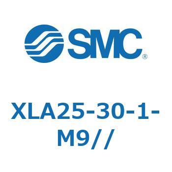 アルミ製 高真空L型バルブ 常時閉/ベローズシール (XLA～) SMC
