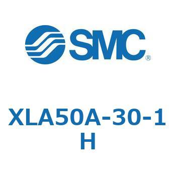 アルミ製 高真空L型バルブ 常時閉/ベローズシール (XLA～) SMC