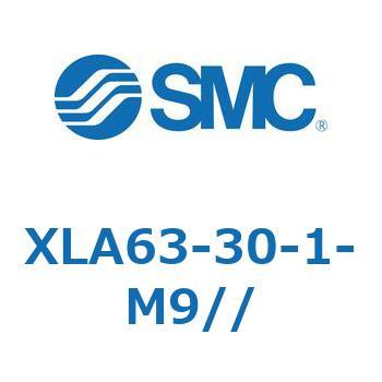 アルミ製 高真空L型バルブ 常時閉/ベローズシール (XLA～) SMC