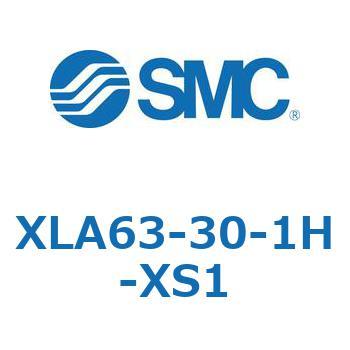 アルミ製 高真空L型バルブ 常時閉/ベローズシール (XLA～) SMC