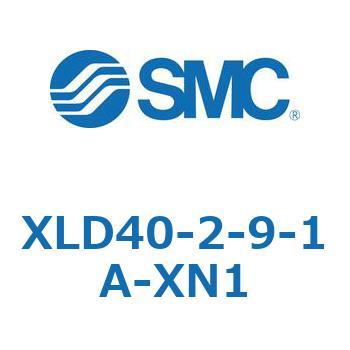アルミ製 高真空L型バルブ 二段制御・単動/ベローズシール・Oリングシール (XLD～) SMC