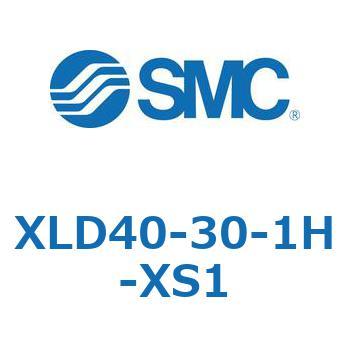 アルミ製 高真空L型バルブ 二段制御・単動/ベローズシール・Oリングシール (XLD～) SMC