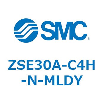 ZSE30A-C4H-N-MLDY 2色表示式高精度デジタル圧力スイッチ(真空圧用