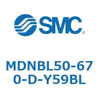 ロック付シリンダ (MDNBL50-～) SMC
