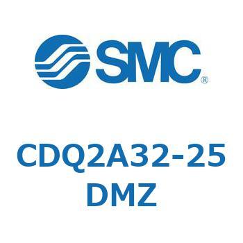 薄形シリンダ CQ2シリーズ(CDQ2A32-25DMZ-～) SMC コンパクトエア
