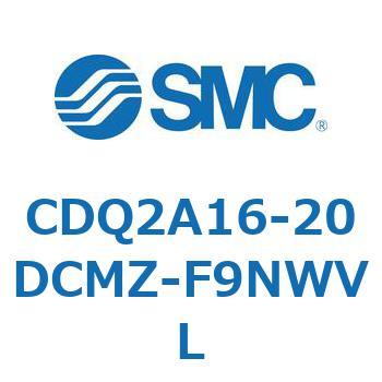 CDQ2A16-20DCMZ-F9NWVL 薄形シリンダ CQ2シリーズ(CDQ2A16-20DCMZ-～) SMC 33744986