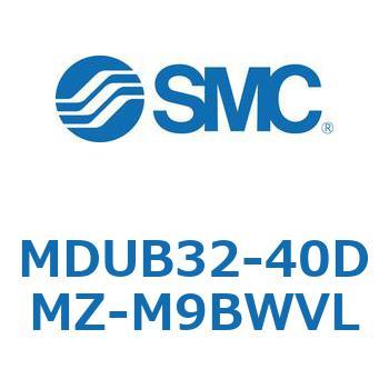 MDUB32-40DMZ-M9BWVL プレートシリンMUシリーズ (MDUB32-4～Z-～) SMC 複動形 ストローク40mm 10,786円