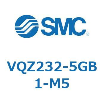 5ポートソレノイドバルブ (VQZ232-～) SMC