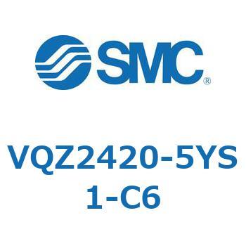5ポートソレノイドバルブ (VQZ242～) SMC
