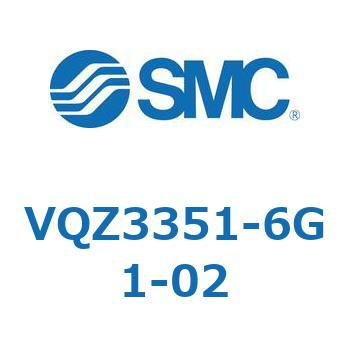 5ポートソレノイドバルブ (VQZ3351～) SMC