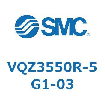 5ポートソレノイドバルブ (VQZ355～) SMC