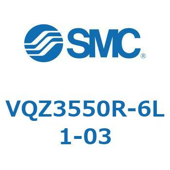 5ポートソレノイドバルブ (VQZ355～) SMC