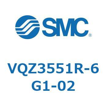 5ポートソレノイドバルブ (VQZ355～) SMC