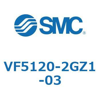 VF5120-2GZ1-03 5ポートソレノイドバルブ VFシリーズ SMC 空気用 VF5120-2GZ1-03 5ポートソレノイドバルブ VFシリーズ SMC 空気用
