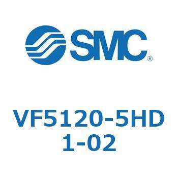 VF5120-5HD1-02 5ポートソレノイドバルブ VFシリーズ SMC 空気用 VF5120-5HD1-02 5ポートソレノイドバルブ VFシリーズ SMC 空気用