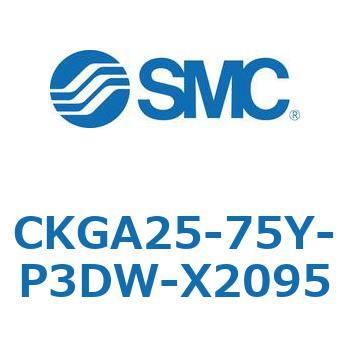 CKGA25-75Y-P3DW-X2095 CK-X2095 - �N�����v�V�����_/�X�����X�^�C��(CKGA25) SMC 37336224