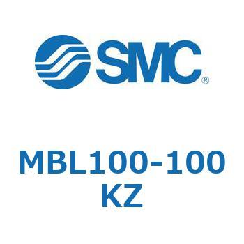 MBL100-100KZ MB Series(MBL100) SMC 複動片ロッド エアクッション シリンダストローク100mm