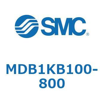 MDB1KB100-800 MD Series(MDB1KB100) SMC 複動片ロッド 両側エアクッション シリンダストローク800mm 42,237円