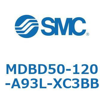 MDBD50-120-A93L-XC3BB MD Series(MDBD50-120) SMC 複動片ロッド
