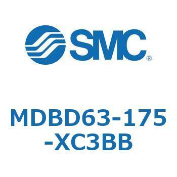 MDBD63-175-XC3BB MD Series(MDBD63-175) SMC 複動片ロッド