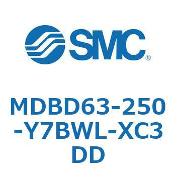 MDBD63-250-Y7BWL-XC3DD MD Series(MDBD63-250) SMC 複動片ロッド