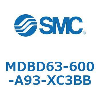 MDBD63-600-A93-XC3BB MD Series(MDBD63-600) SMC 複動片ロッド