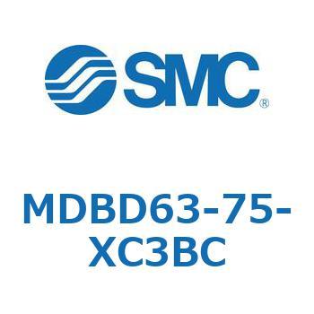 MDBD63-75-XC3BC MD Series(MDBD63-75) SMC 複動片ロッド 14,985円
