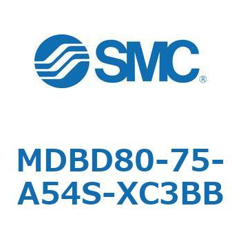 MDBD80-75-A54S-XC3BB MD Series(MDBD80-75) SMC 複動片ロッド