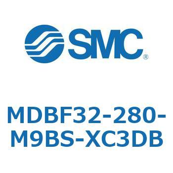 MDBF32-280-M9BS-XC3DB MD Series(MDBF32-280) SMC 複動片ロッド