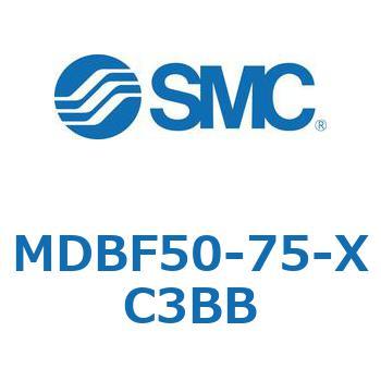 MDBF50-75-XC3BB MD Series(MDBF50-75) SMC 複動片ロッド