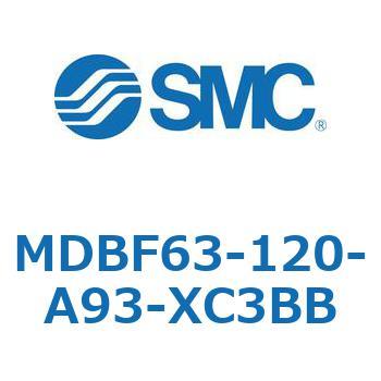 MDBF63-120-A93-XC3BB MD Series(MDBF63-120) SMC 複動片ロッド