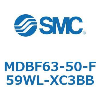 MDBF63-50-F59WL-XC3BB MD Series(MDBF63-50) SMC 複動片ロッド
