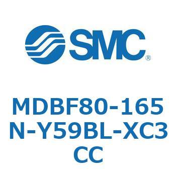 MDBF80-165N-Y59BL-XC3CC MD Series(MDBF80-165N) SMC 複動片ロッド