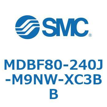 MDBF80-240J-M9NW-XC3BB MD Series(MDBF80-240J) SMC 複動片ロッド