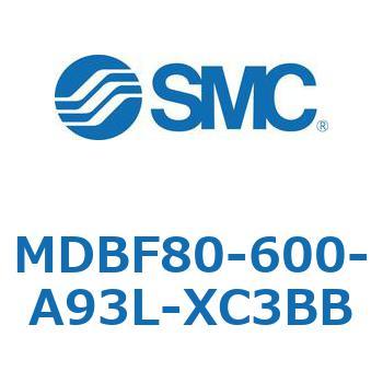 MDBF80-600-A93L-XC3BB MD Series(MDBF80-600) SMC 複動片ロッド