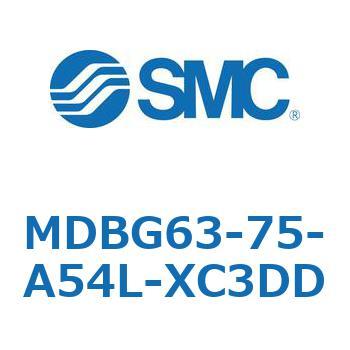 MDBG63-75-A54L-XC3DD MD Series(MDBG63-75) SMC 複動片ロッド 20,425円