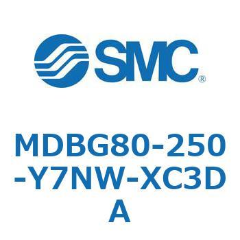 MDBG80-250-Y7NW-XC3DA MD Series(MDBG80-250) SMC 複動片ロッド 24,126円