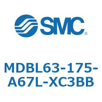 MDBL63-175-A67L-XC3BB MD Series(MDBL63-175) SMC 複動片ロッド