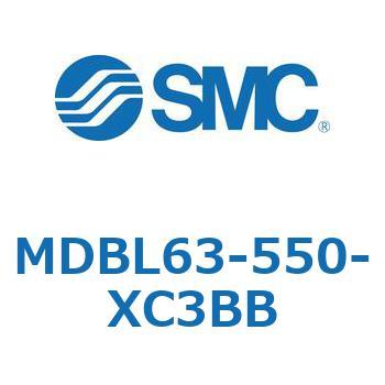 MDBL63-550-XC3BB MD Series(MDBL63-550) SMC 複動片ロッド
