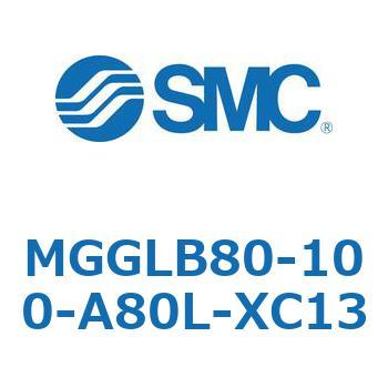 MGGLB80-100-A80L-XC13 MG Series(MGGLB80) SMC 複動片ロッド シリンダストローク100mm