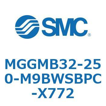 MGGMB32-250-M9BWSBPC-X772 MG Series(MGGMB32-250) SMC 複動片ロッド