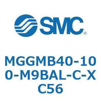 MGGMB40-100-M9BAL-C-XC56 MG Series(MGGMB40-100) SMC 複動片ロッド