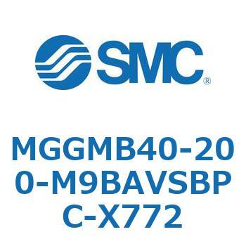 MGGMB40-200-M9BAVSBPC-X772 MG Series(MGGMB40-200) SMC 複動片ロッド