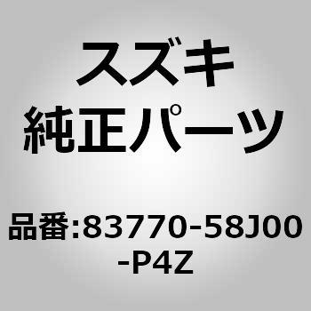 83770)トリムバックドア(ブラック) スズキ スズキ純正品番先頭83