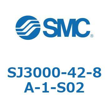 SJ3000-42_L - コネクタブロックAss'y (フラットケーブル対応)(SJ3000-42-8A) SMC
