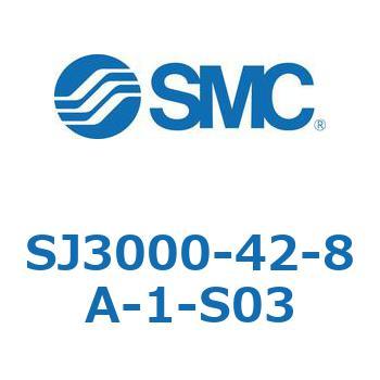SJ3000-42_L - コネクタブロックAss'y (フラットケーブル対応)(SJ3000-42-8A) SMC
