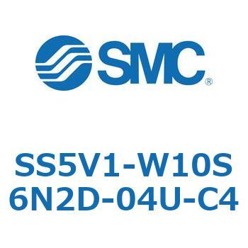 SS5V1-W10S6N2D-04U-C4 S Series(SS5V1-W10S6N2D) SMC SV1000シリーズ方向制御機器